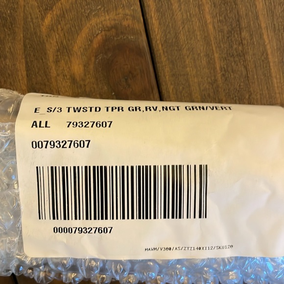 COPY - NWT Anthropologie Twisty Tapers. Set of 3 Green Multi Candles. Candles o… - Picture 4 of 4